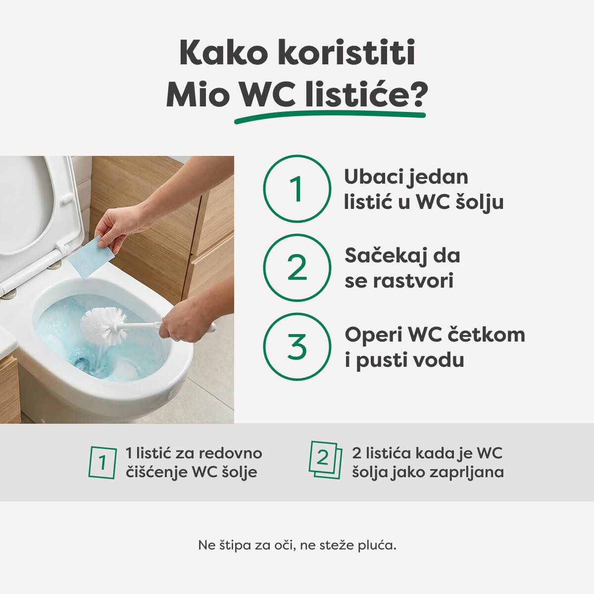 WC listići za čišćenje