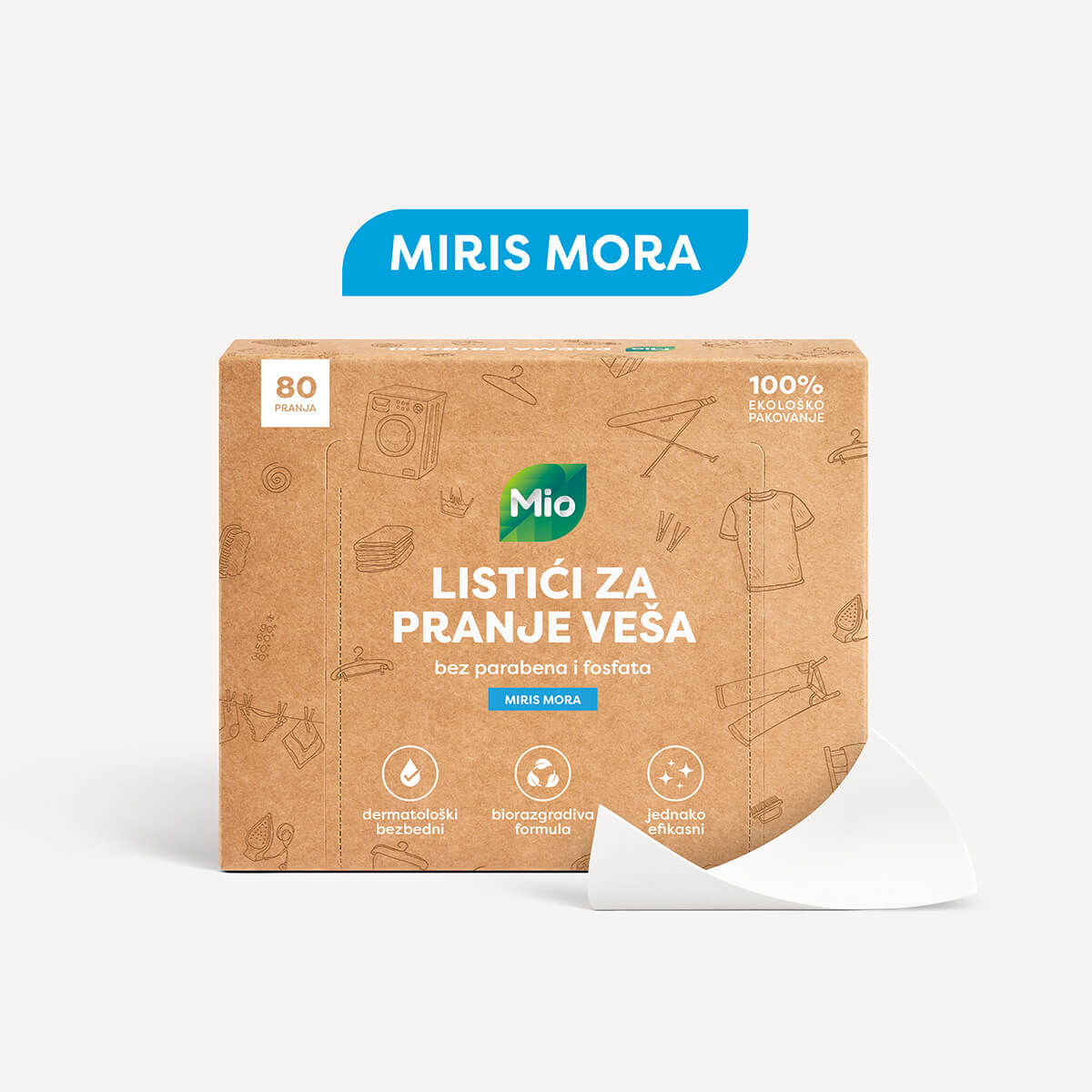 Listići za pranje veša