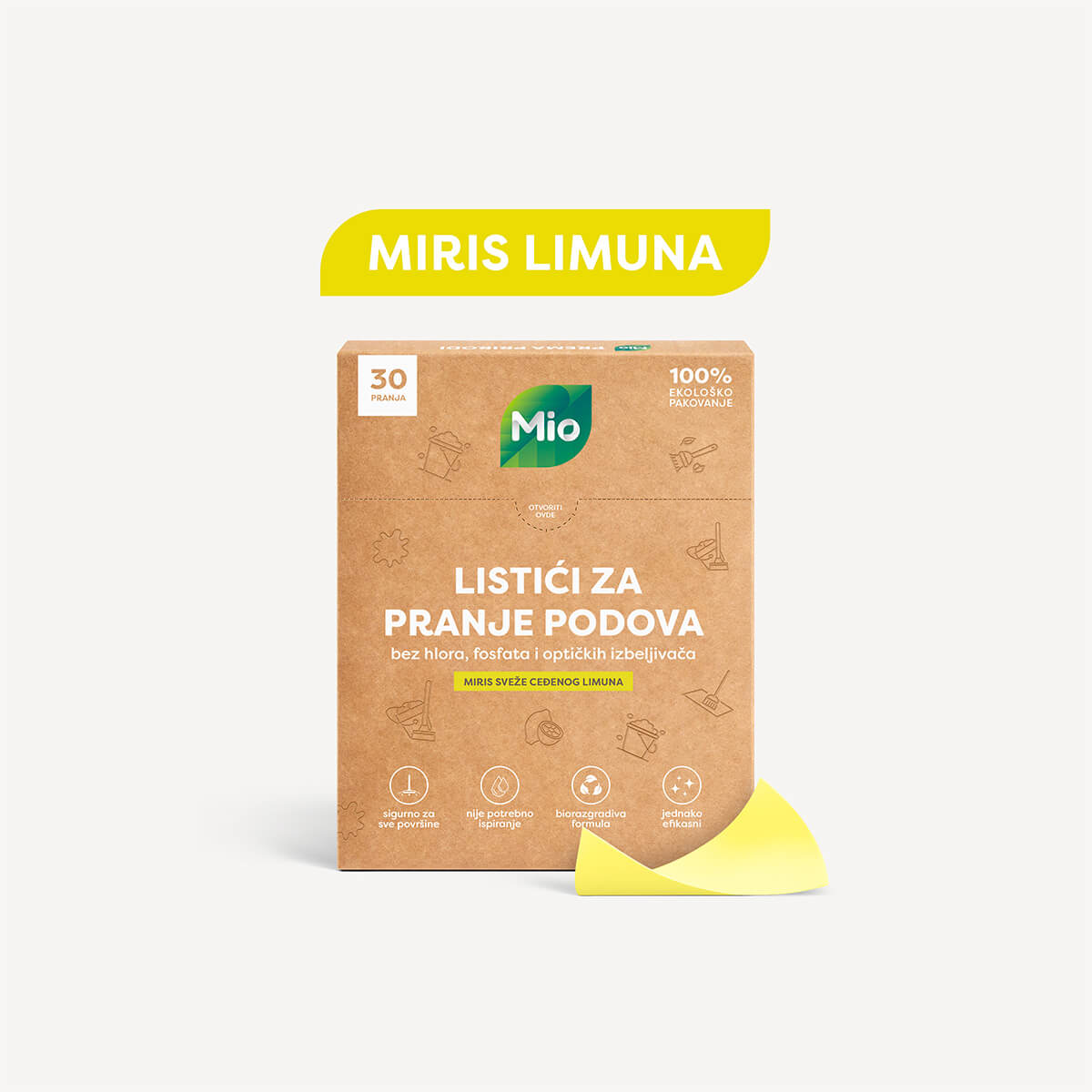 Listići za pranje podova