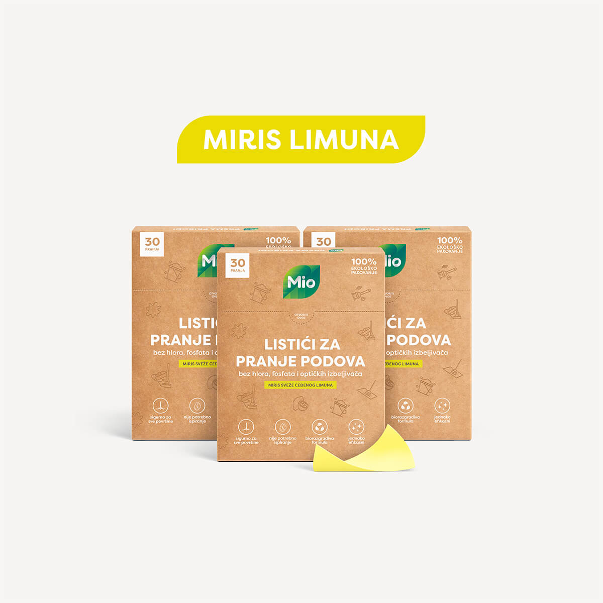 Listići za pranje podova