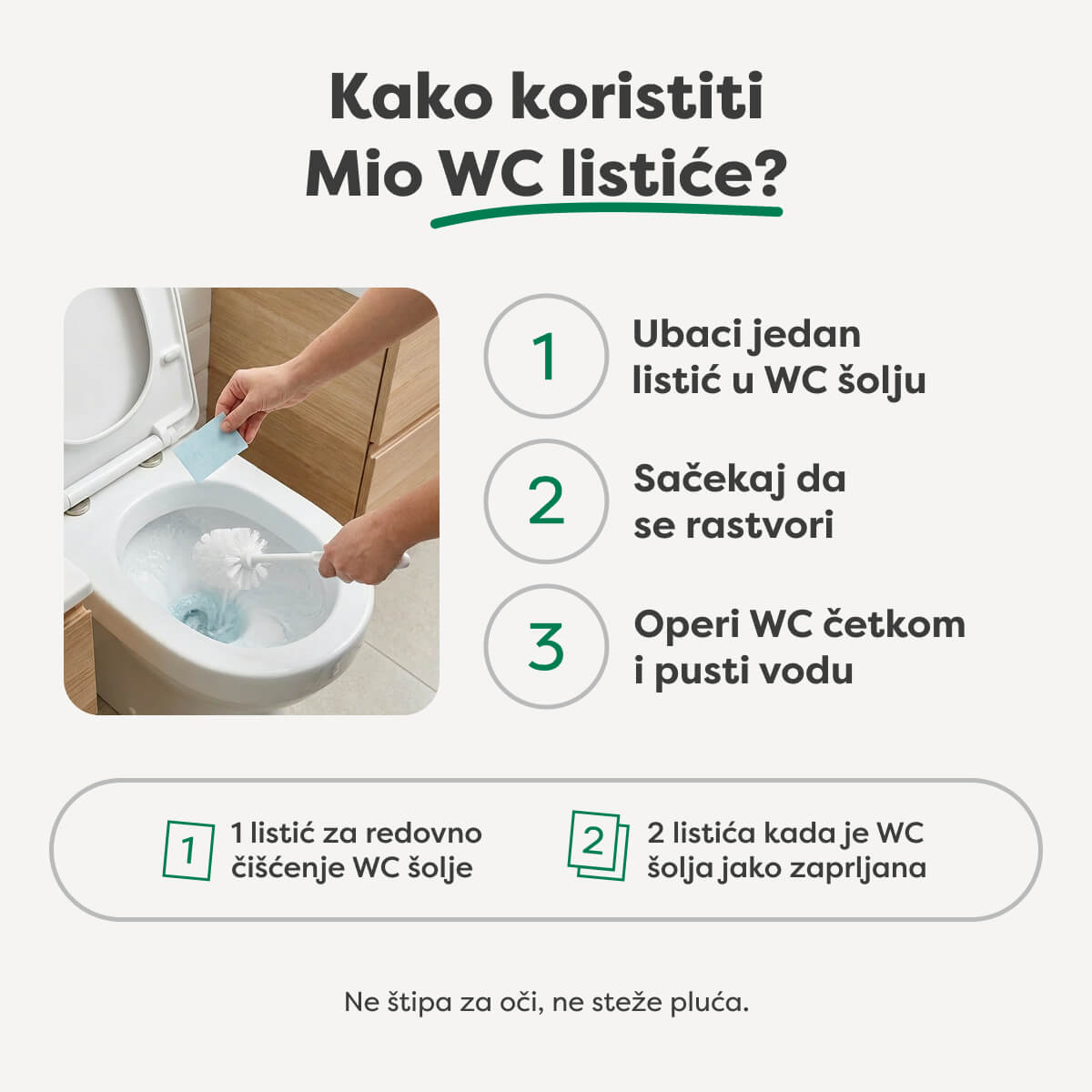 WC listići za čišćenje